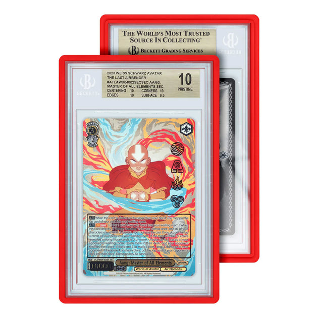 bgs graded cards Standard Case (BGS) Red