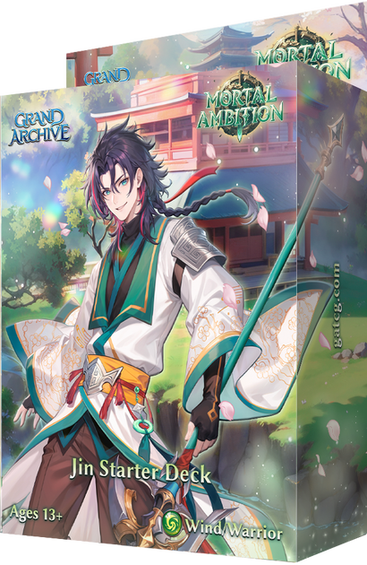 GRAND ARCHIVE（CORE) スタータ　デッキ Grand Archive Mortal Ambition Jin Starter Deck | JWW Sports Cards