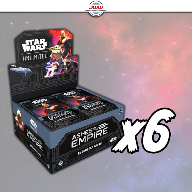 swu booster box Star Wars Unlimited: Ashes of the Empire Case (6 Booster Boxes Style:Admiral Akbar ME3 you and your opponent Yugioh Carrierroid Premium Pack