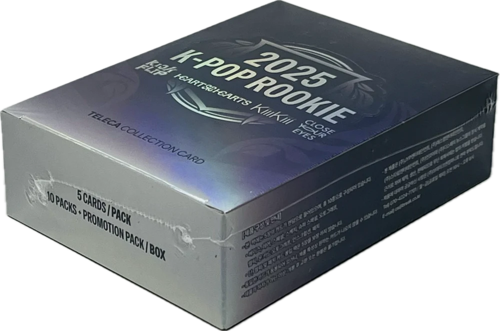 プロモーションBOX TELECA K-POP ROOKIE コレクションカード KPOP Teleca Rookie 2025 Box | JWW Sports Cards & Gaming