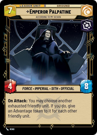 Load image into Gallery viewer, Star Wars Unlimited - Ashes of the Empire Spotlight Deck: Emperor Palpatine (PREORDER)
