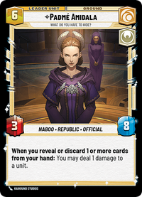 Load image into Gallery viewer, Star Wars Unlimited - Secrets of Power Spotlight Deck: Padmé Amidala (PREORDER)
