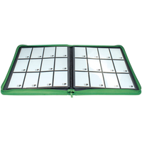 Load image into Gallery viewer, Ultra Pro Vivid 12-Pocket Zippered PRO-BINDER (Green)
