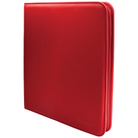Load image into Gallery viewer, Ultra Pro Vivid 12-Pocket Zippered PRO-BINDER (Red)

