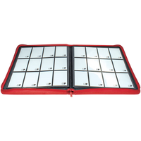 Load image into Gallery viewer, Ultra Pro Vivid 12-Pocket Zippered PRO-BINDER (Red)
