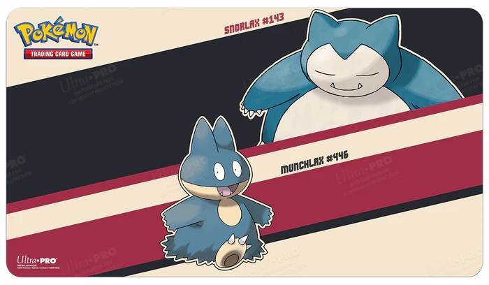 Ultra Pro Pokémon Playmat - Snorlax & Munchlax (No Box)