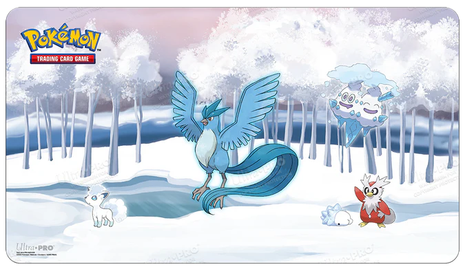 Ultra Pro Pokémon Gallery Series Playmat - Frosted Forest (No Box)