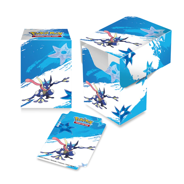 Ultra Pro Pokémon Greninja Full View Deck Box + Divider