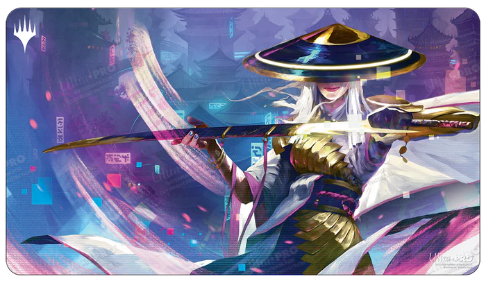 Ultra Pro MTG Kamigawa: Neon Dynasty Playmat - The Wandering Emperor (No Box)