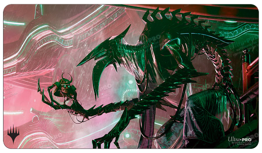 Ultra Pro MTG Kamigawa: Neon Dynasty Playmat - Jin Gitaxias, Progress Tyrant (No Box)