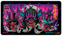 Ultra Pro Stitched Playmat Magic: The Gathering Kamigawa: Neon Dynasty Black (No Box)
