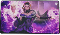 Double Masters Liliana, the Last Hope Stitched Standard Gaming Playmat for Magic: The Gathering (No Box)