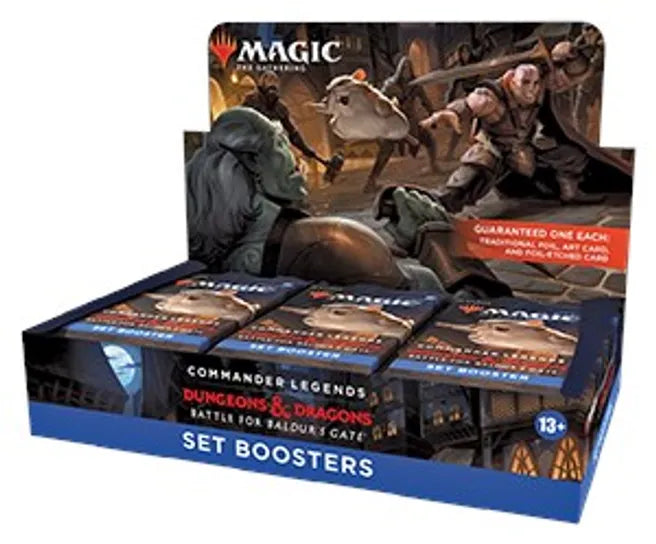 Magic: the Gathering Commander Legends Dungeons & Dragons - Battle for Baldur's Gate Set Booster Box