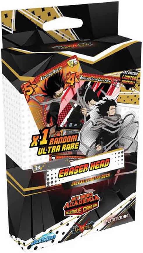 MHA TCG Bundle My Hero Academia Trading Cards  100 Card Bundle (115 Total:  100 Common/Uncommon + 15 Foil), Anime TCG Collectibles Strategy Trading Card  Game