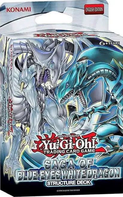yugioh dragon deck box Yu-Gi-Oh! Structure Deck: Saga of Blue-Eyes White Dragon (2022)