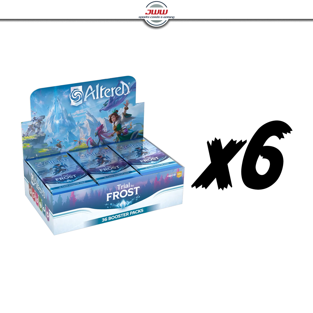 Altered Trial By Frost Sealed Case (6x Booster Boxes) (PREORDER)