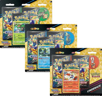 Pokémon Crown Zenith Pin Collection - Cinderace, Inteleon, Rillaboom