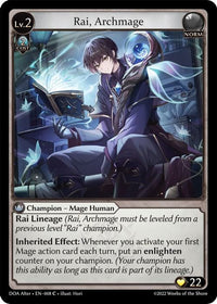 Load image into Gallery viewer, Grand Archive Alchemical Revolution Rai Starter Deck
