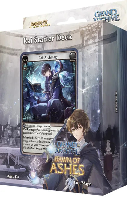 Grand Archive Dawn of Ashes Rai Starter Deck