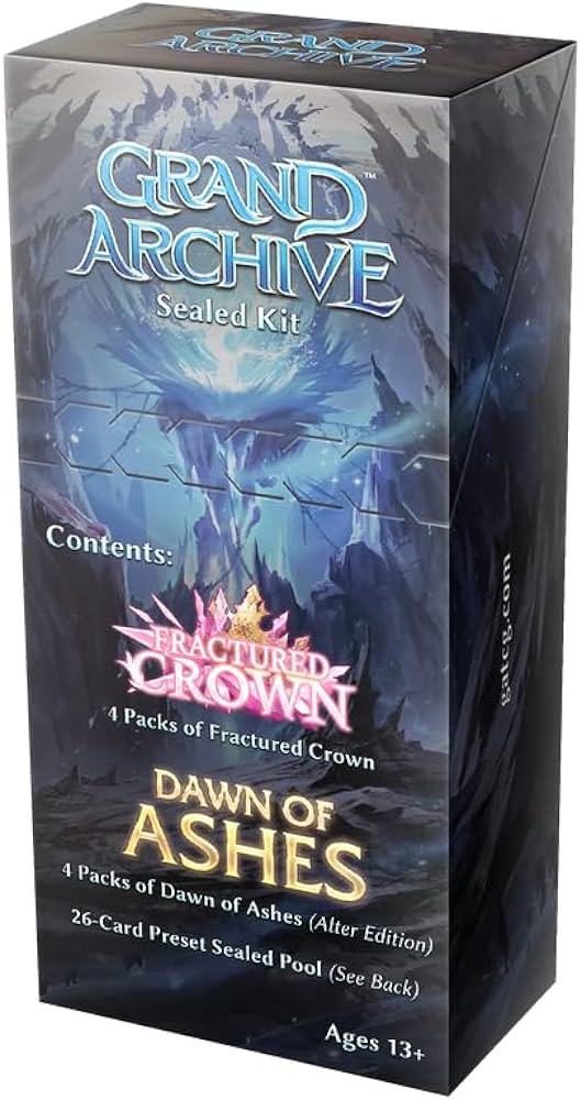 Grand Archive Sealed Kit Dawn of Ashes + Fractured Crown