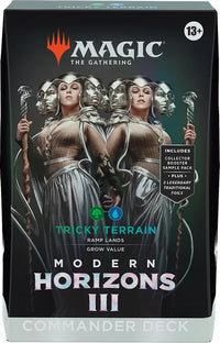 Magic: the Gathering Modern Horizons 3 Tricky Terrain Commander Deck