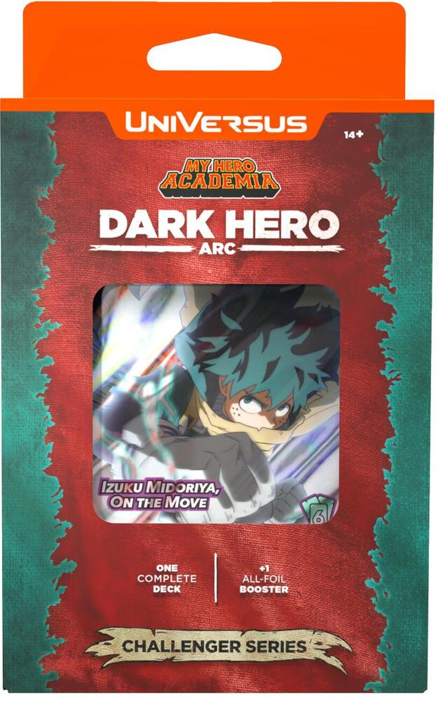 UniVersus CCG My Hero Academia Challenger Series - Dark Hero Arc