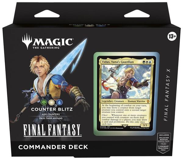 Magic: the Gathering Final Fantasy X Counter Blitz Commander Deck