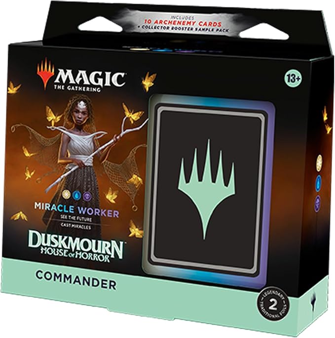 Magic: the Gathering Duskmourn Miracle Worker Commander Deck