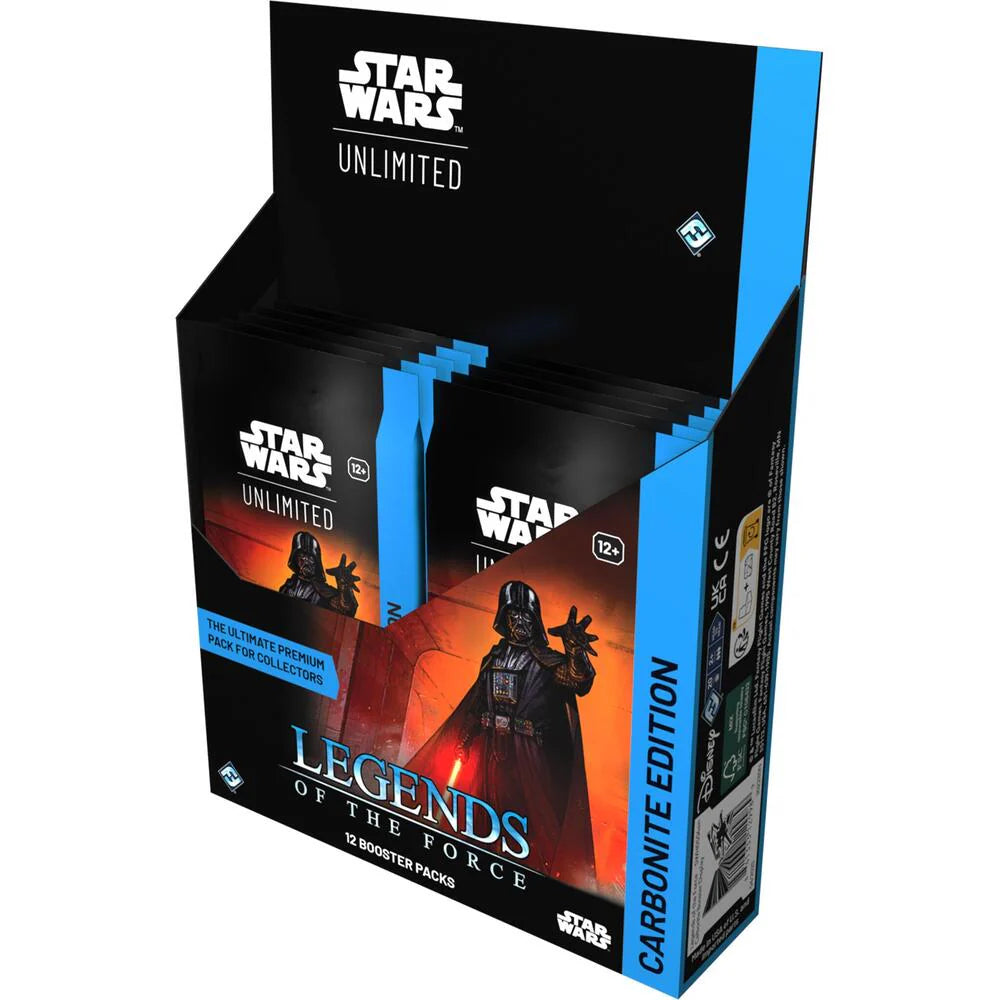 Star Wars Unlimited - Legends of the Force Carbonite Edition Booster Box (PREORDER)