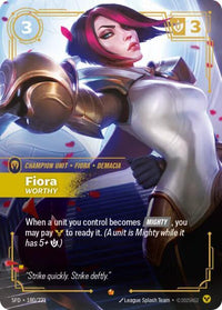 Load image into Gallery viewer, Riftbound: League of Legends TCG Spiritforged Champion Deck - Fiora (PREORDER)
