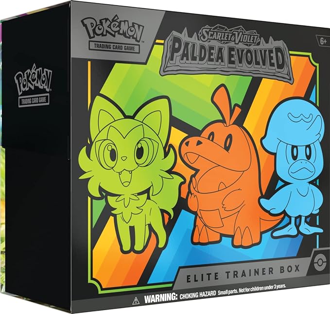 Pokémon Scarlet & Violet: Paldea Evolved Elite Trainer Box