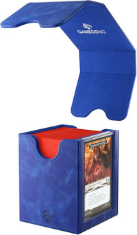 Load image into Gallery viewer, Gamegenic Squire Plus 100+ XL Convertible Deck Box (Blue)
