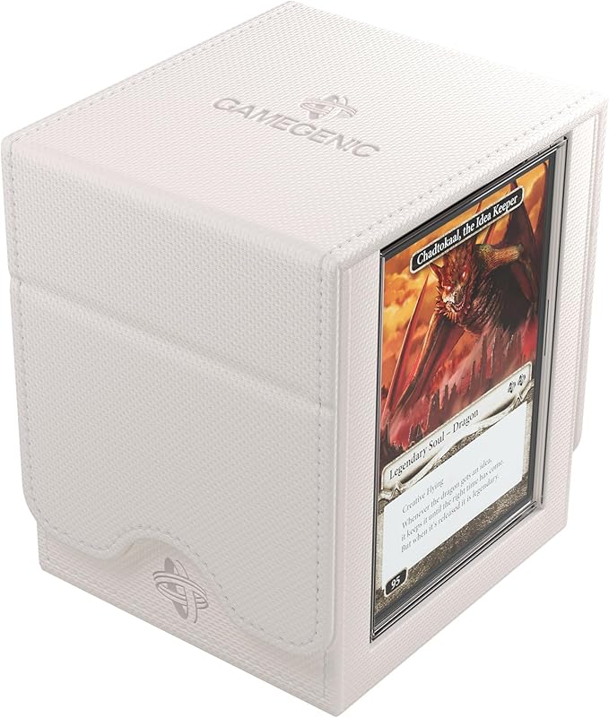 Gamegenic Squire Plus 100+ XL Convertible Deck Box (White)