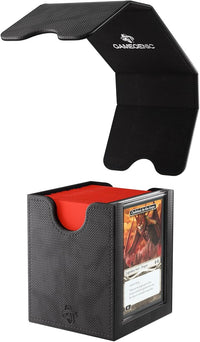 Load image into Gallery viewer, Gamegenic Squire Plus 100+ XL Convertible Deck Box (Black)
