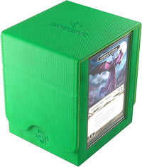 Load image into Gallery viewer, Gamegenic Squire Plus 100+ XL Convertible Deck Box (Green)

