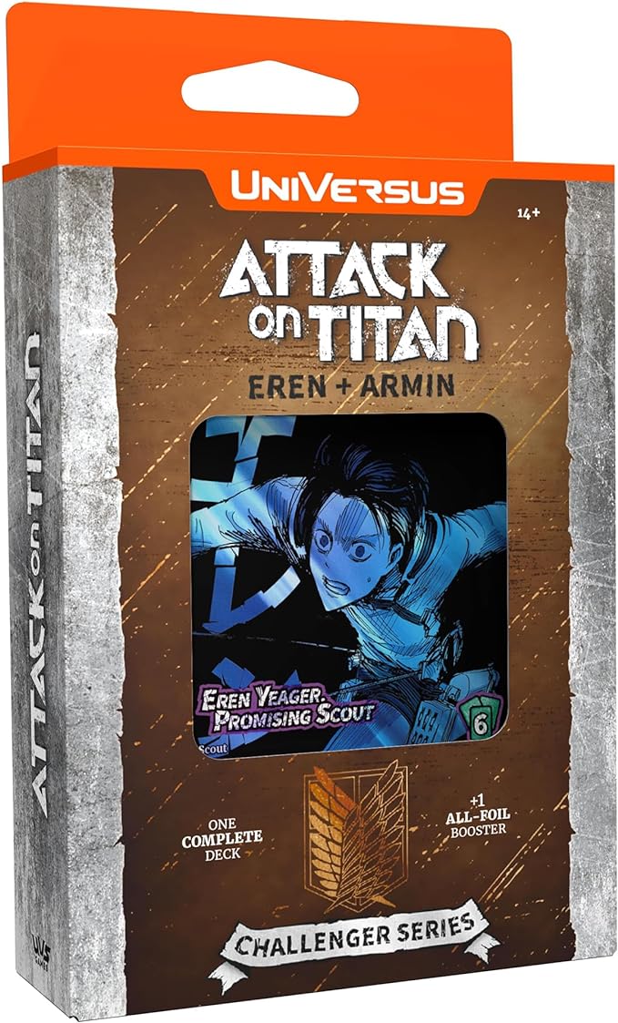 UniVersus CCG Attack on Titan Challenger Series - Eren + Armin Deck