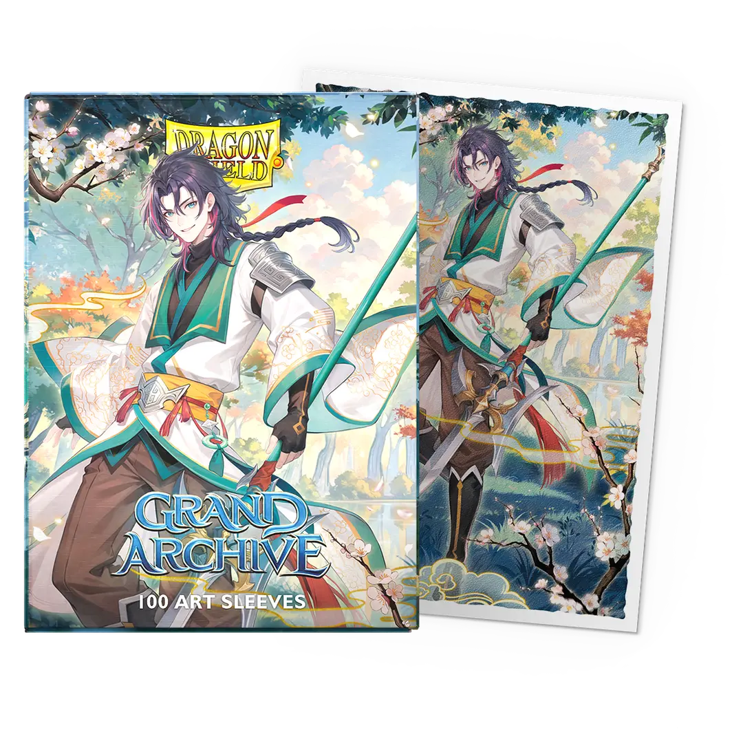 Dragon Shield Art Sleeves - Grand Archive: Jin (Standard, 100ct)