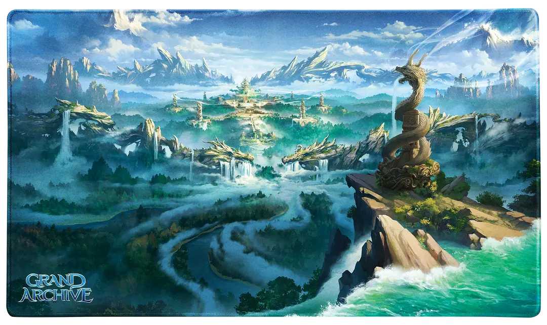 Dragon Shield Playmat + Tube - Baidi, Oathsworn Palace