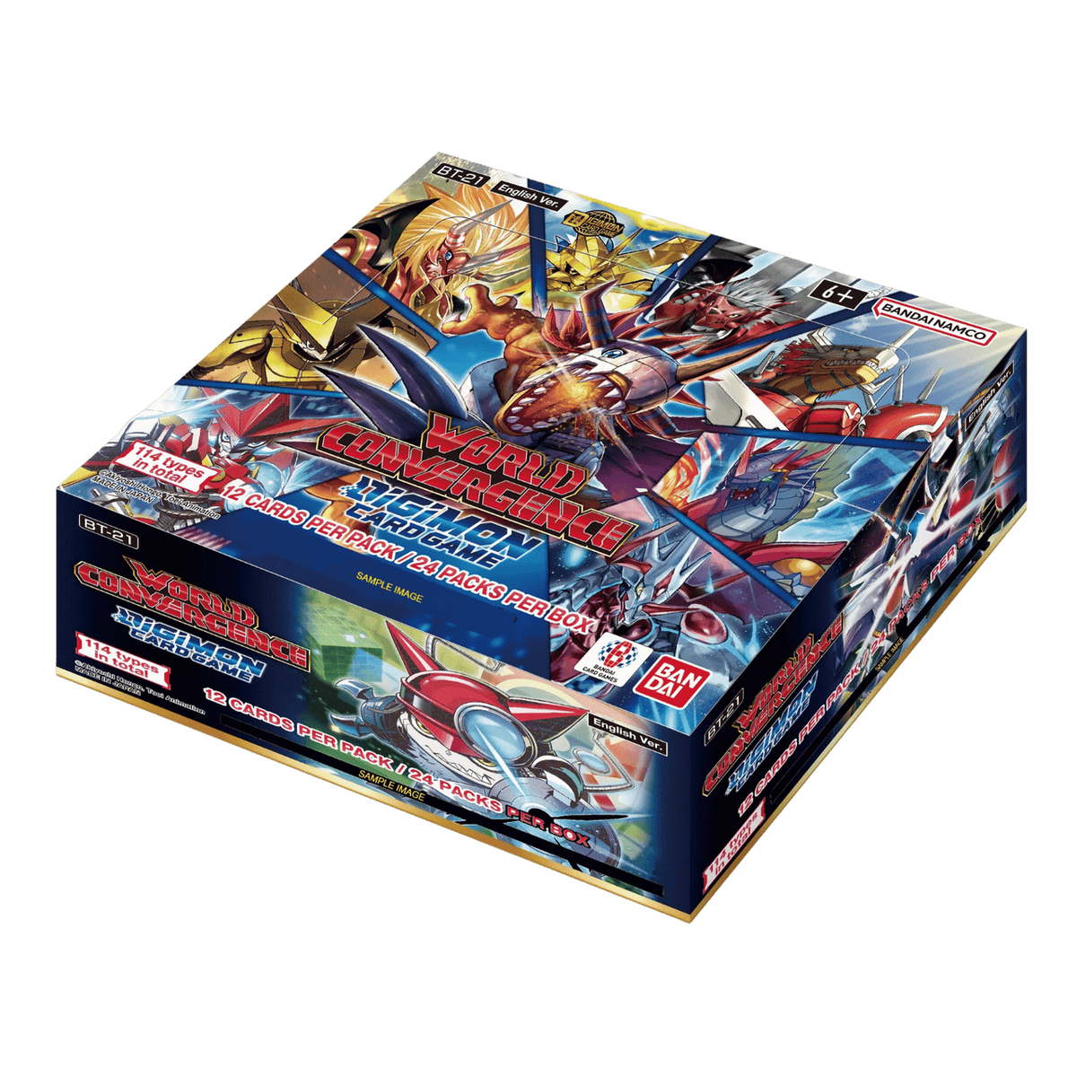 Digimon Card Game: World Convergence Booster Box