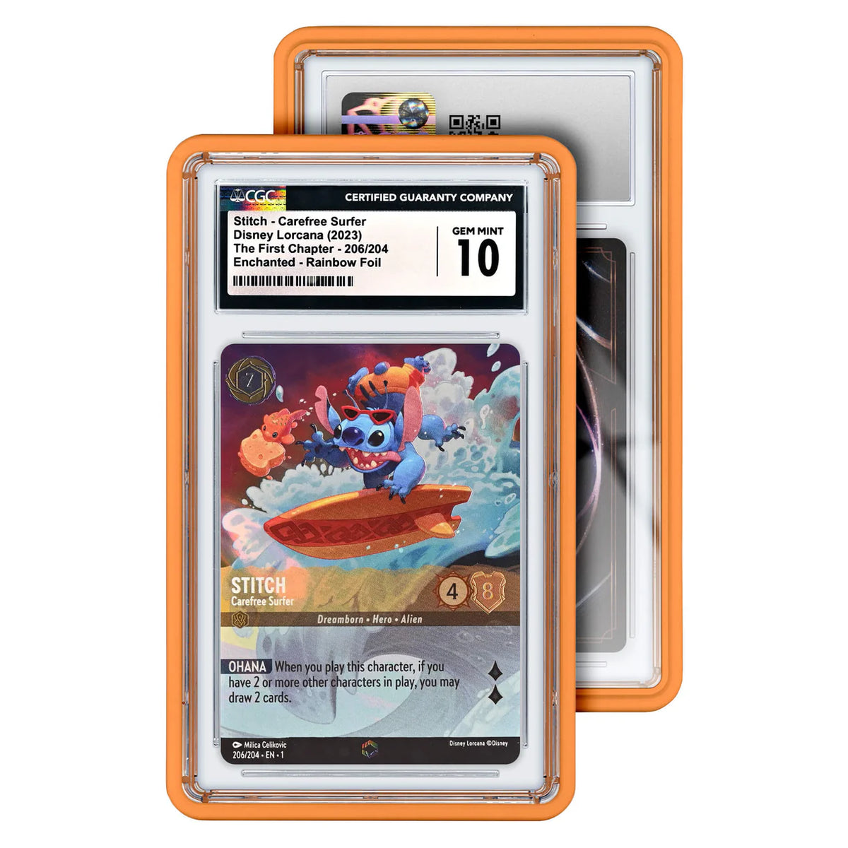 GradedGuard Standard CGC/CSG Case (Orange)