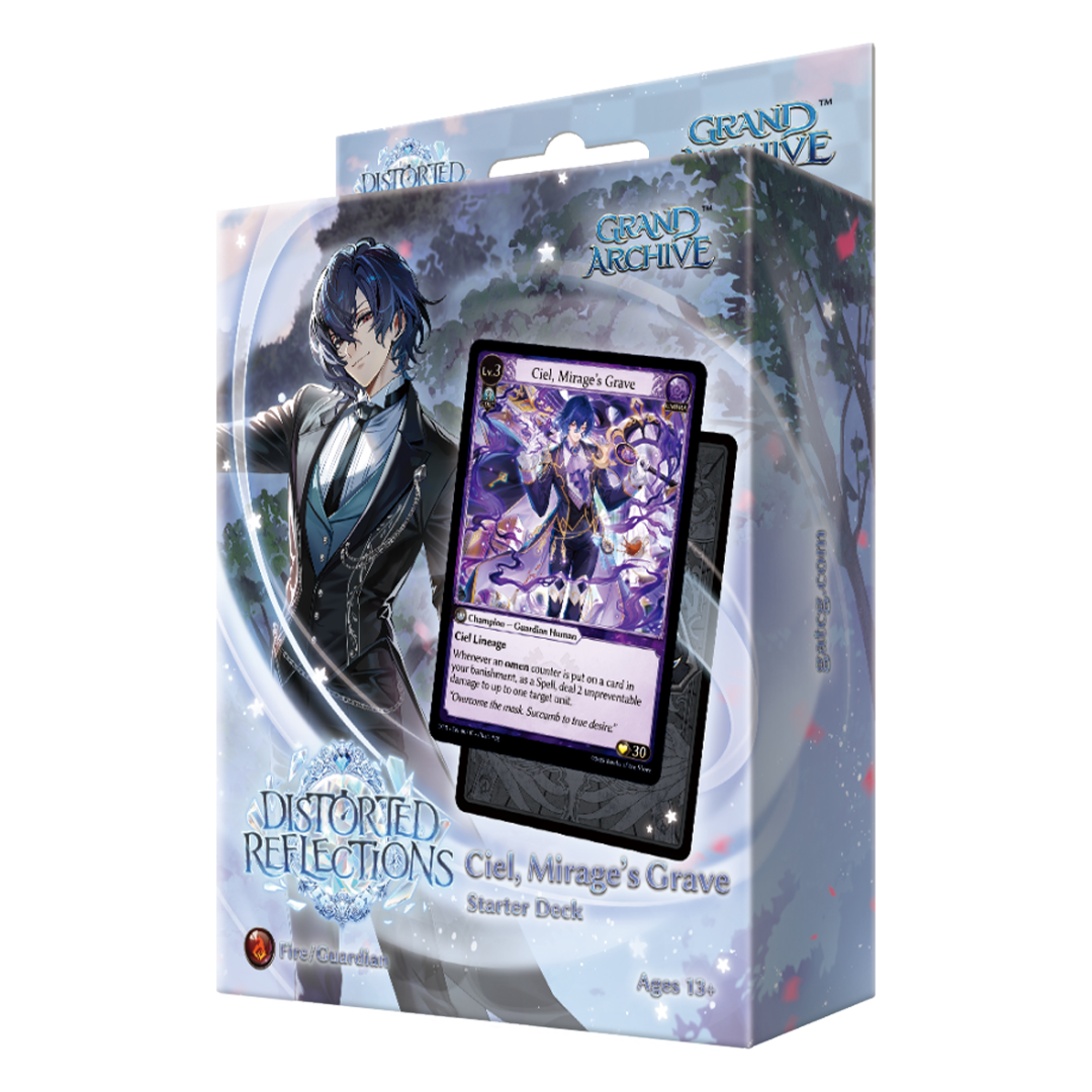Grand Archive Distorted Reflections (DTR) Ciel, Mirage's Grave Starter Deck