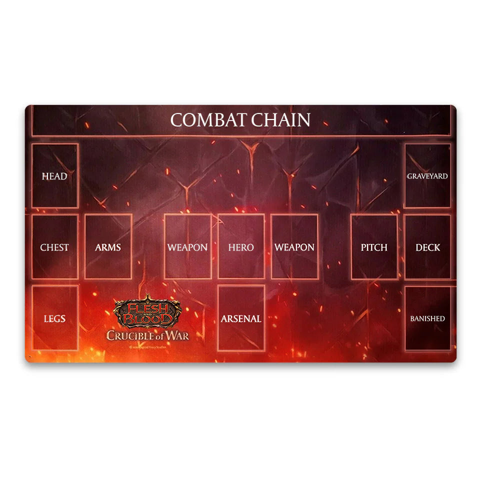 Flesh and Blood: General Playmat - Crucible of War (No Box)