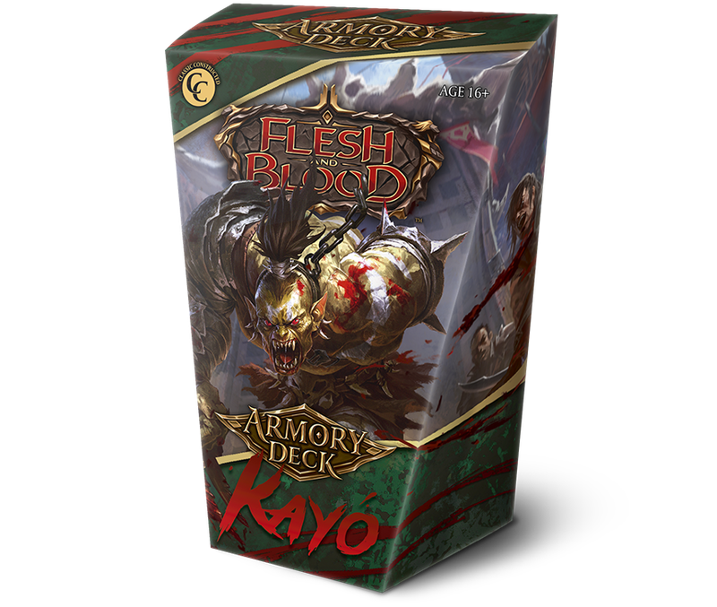 Flesh and Blood Armory Deck: Kayo | JWW Sports Cards & Gaming Flesh and Blood Armory Deck: Kayo | JWW Sports Cards & Gaming