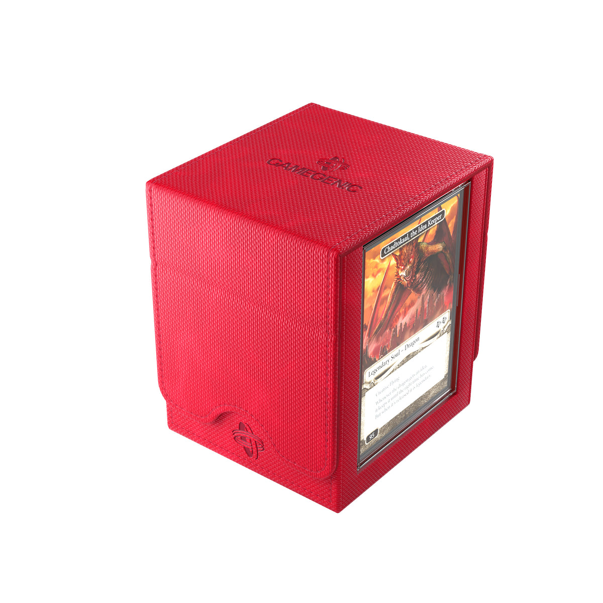 Gamegenic Squire Plus 100+ XL Convertible Deck Box (Red)