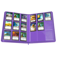 Load image into Gallery viewer, Gamegenic Zip-Up Album 18-Pocket Binder (Purple)
