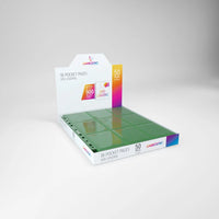 Load image into Gallery viewer, Gamegenic Side-Loading 18-Pocket Pages (50 Pages) (Green)
