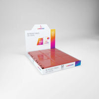 Gamegenic Side-Loading 18-Pocket Pages (50 Pages) (Red)