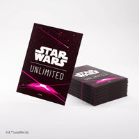 Load image into Gallery viewer, Gamegenic Star Wars Unlimited Art Sleeves - Magenta (60ct)
