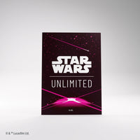Gamegenic Star Wars Unlimited Art Sleeves - Magenta (60ct)