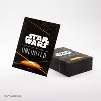 Gamegenic Star Wars Unlimited Art Sleeves - Orange (60ct)